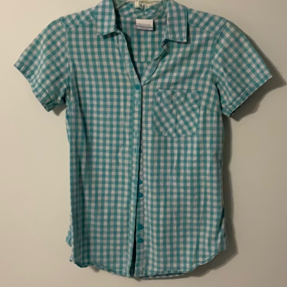 Columbia Women’s XS Button Down Plaid